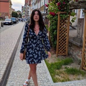 Realisation Par Kate Dress in Blue Pansy, Size S